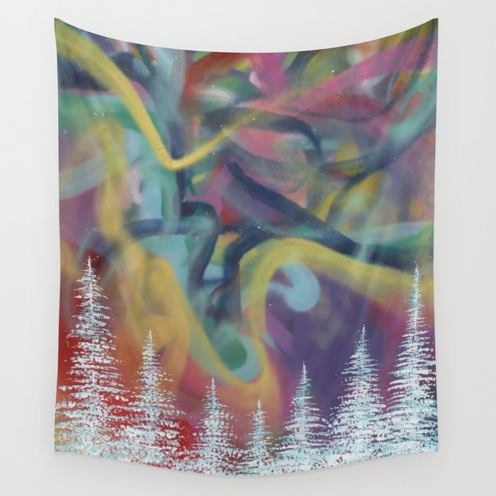 Trippy best sale tree tapestry