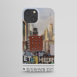 New York City Minimalist Skyline iPhone Case