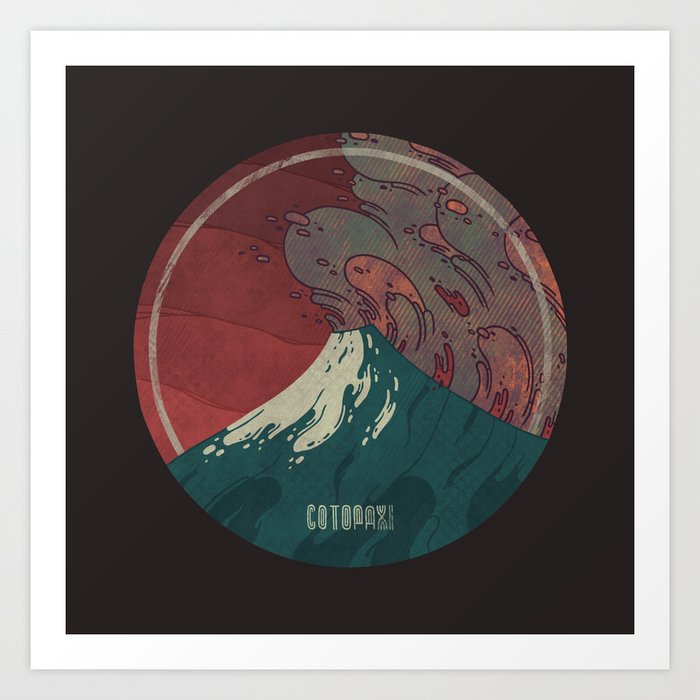 Cotopaxi Art Print by Hector Mansilla | Society6