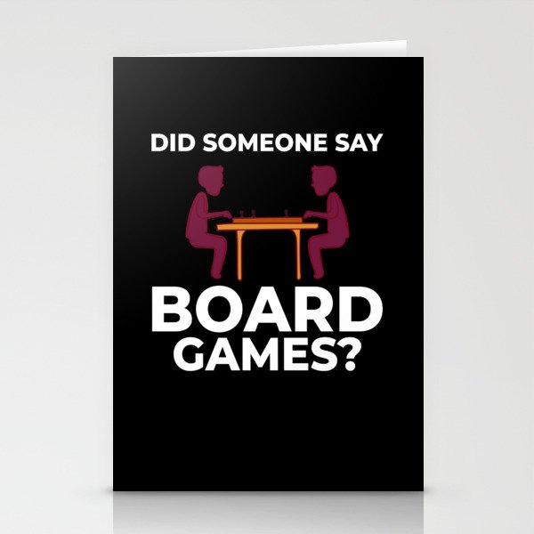 Board Game Tabletop Gamer Family Table Meeple Stationery Cards