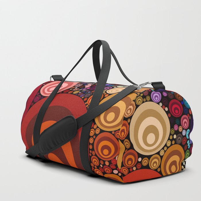 Rainbow Polka Dots #4 Duffle Bag