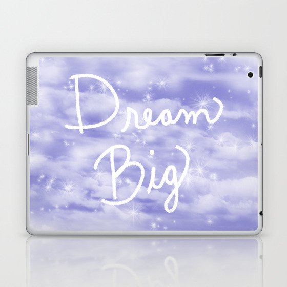 Dream Big Violet Laptop & iPad Skin