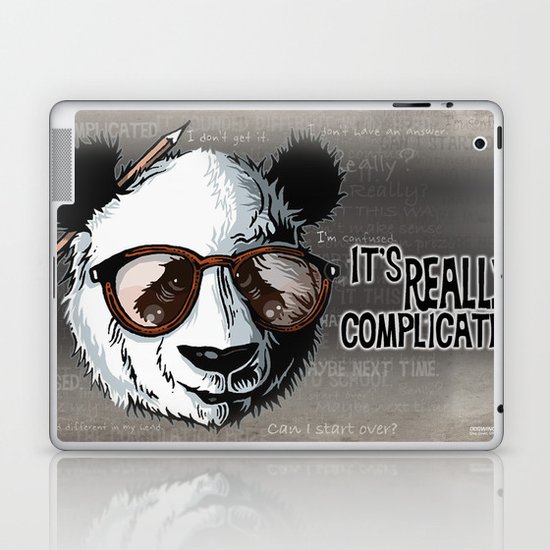 it's really complicated. Laptop & iPad Skin
