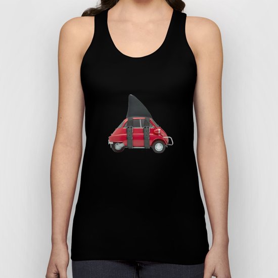 isetta shark Unisex Tank Top