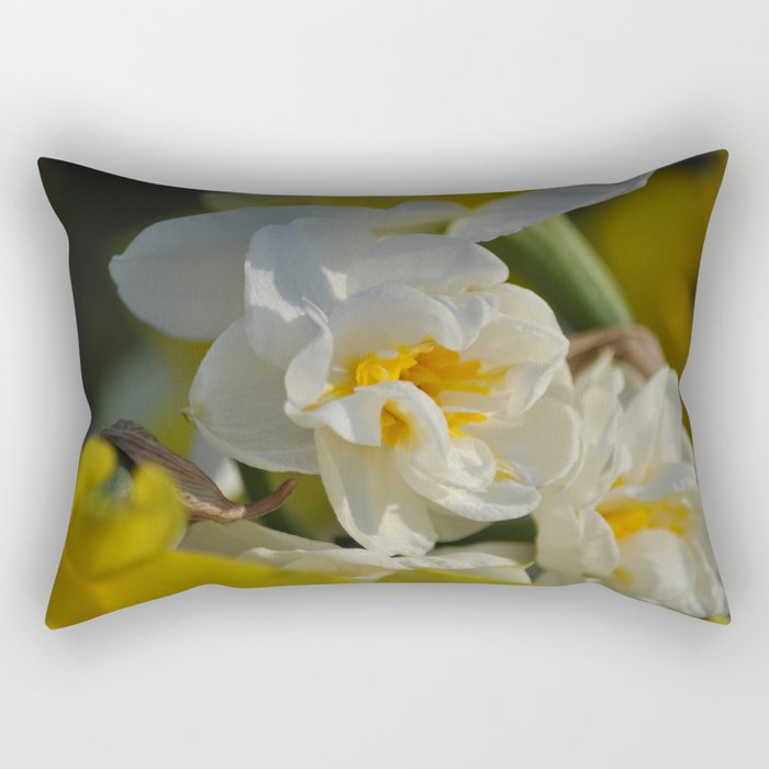 Daffodil double Rectangular Pillow