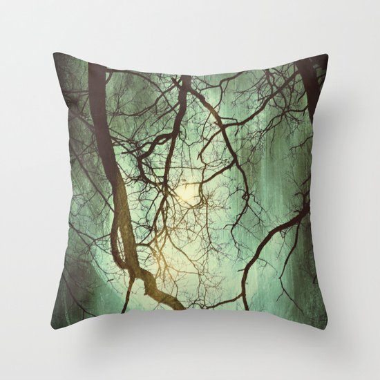 Earth's Moon Throw Pillow