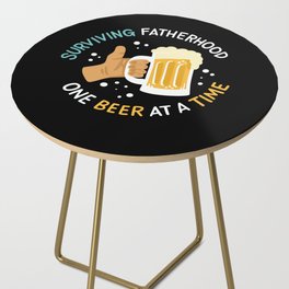 Surviving Fatherhood Side Table