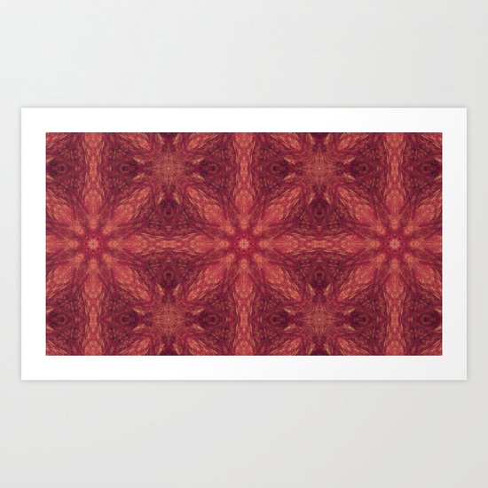 Warmth of the red dwarf Art Print