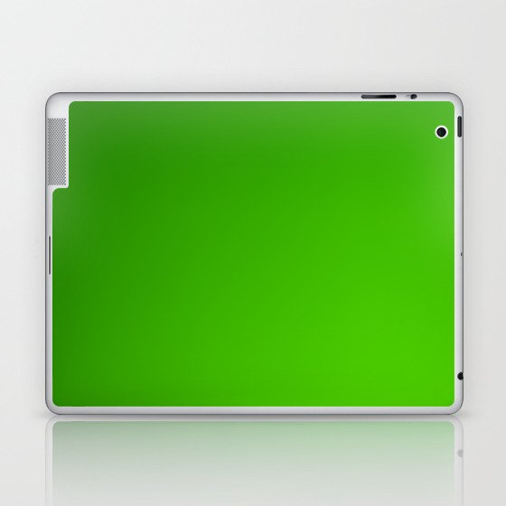 1 Green Gradient Background 220713 Valourine Digital Design Laptop & iPad Skin