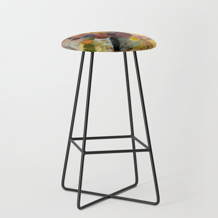 Color and Shape Composition Bar Stool