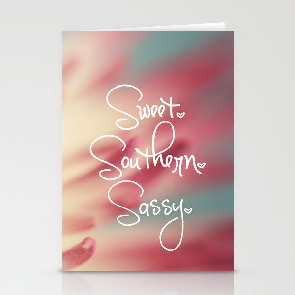 Sweet. Southern. Sassy. Stationery Cards
