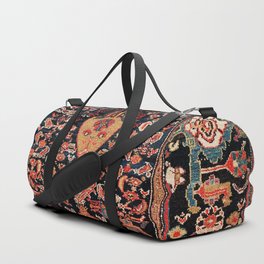 Malayer Hamadan West Persian Rug Duffle Bag