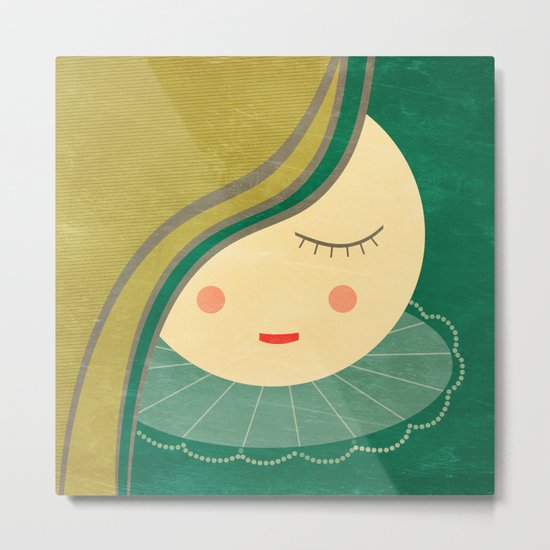 i guess i need to sleep Metal Print