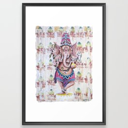 Ganesh Chaturthi Framed Art Print