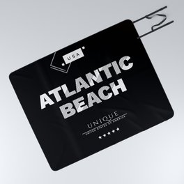 Atlantic Beach - UNIQUE USA style - american city club - homeland feeling Picnic Blanket
