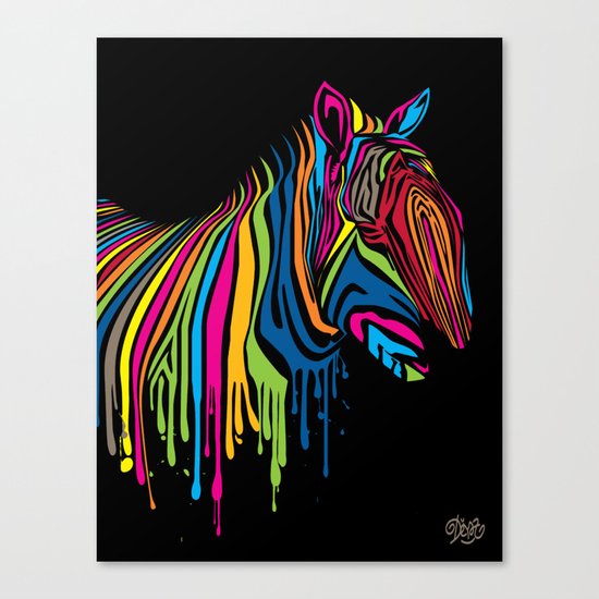 ZebrArt Canvas Print