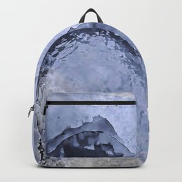 St Peters Pool - Travel Malta Watercolor Series Backpack | Tropical, Adventure, Drawing, Grunge, Vintage, Mountains, Black and White, Malta, Illustration, Black And White 