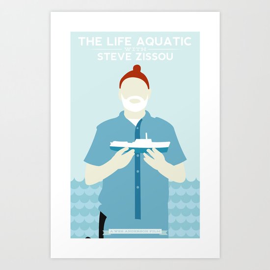 The Life Aquatic with Steve Zissou Art Print