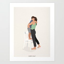 Mother and Son Art Print