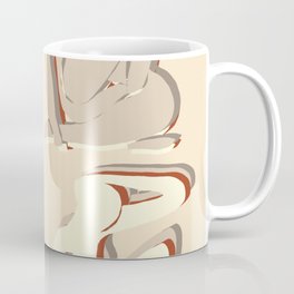 Matisse beige curves cut outs exhibition poster Coffee Mug