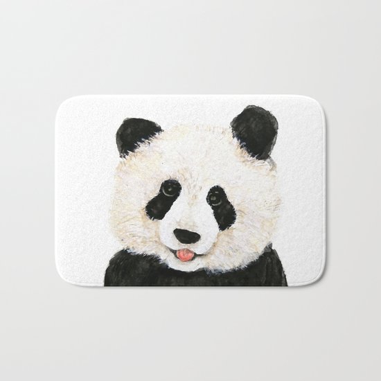 naughty little panda Bath Mat