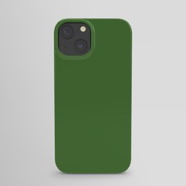 Green Color iPhone Case