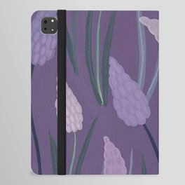 Grape Hyacinths iPad Folio Case