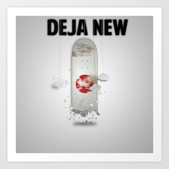Deja New Art Print