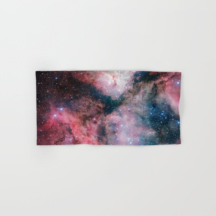The spectacular star forming Carina Nebula Hand & Bath Towel