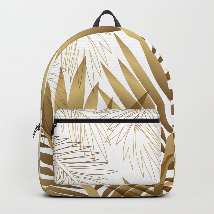 Golden Palms Backpack