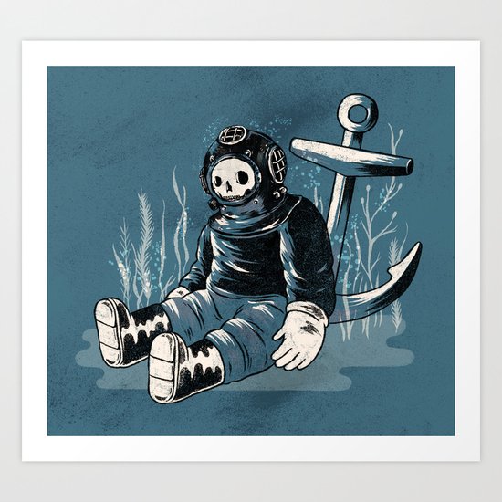 Anchors Aweigh Art Print