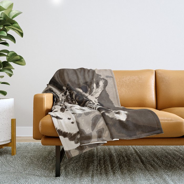 Big Cat #decor #society6 #buyart Throw Blanket