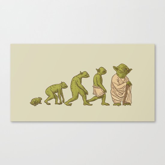 Yodalution Canvas Print