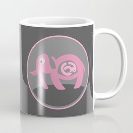 Pregnant Elephant Coffee Mug