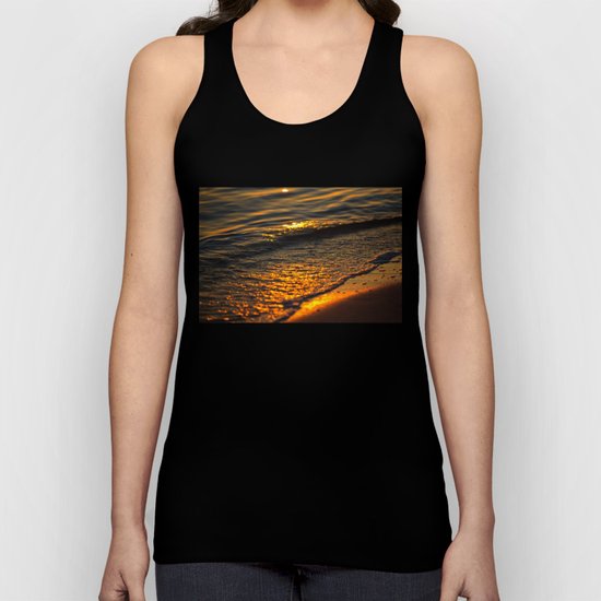 Gold Waters Unisex Tank Top