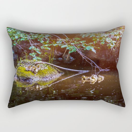 Baby talk Rectangular Pillow