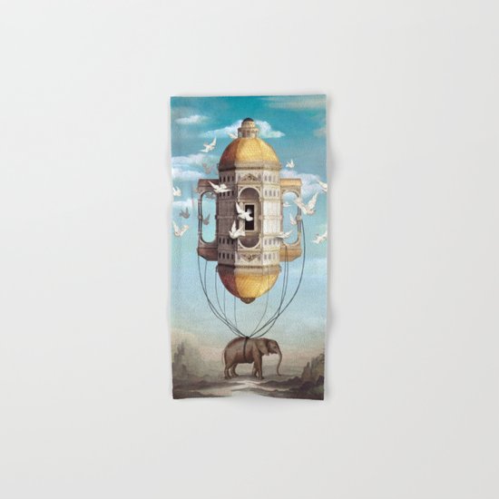 Imaginary Traveler Hand & Bath Towel