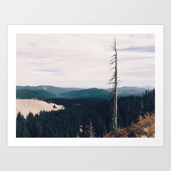 STAND STILL - landscape photography Art Print
