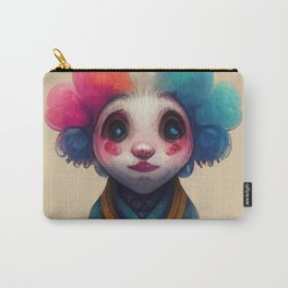 Little Clown 4 Carry-All Pouch | Dream, Colorful, Circus, Graphicdesign, Unreality, Fun, Fairytale, Fluffy, Funny, Fantasia 