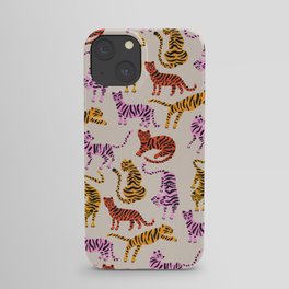 Tiger Collection – Pink & Yellow Palette iPhone Case