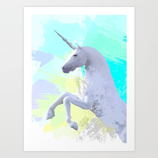 Magic Unicorn I Art Print