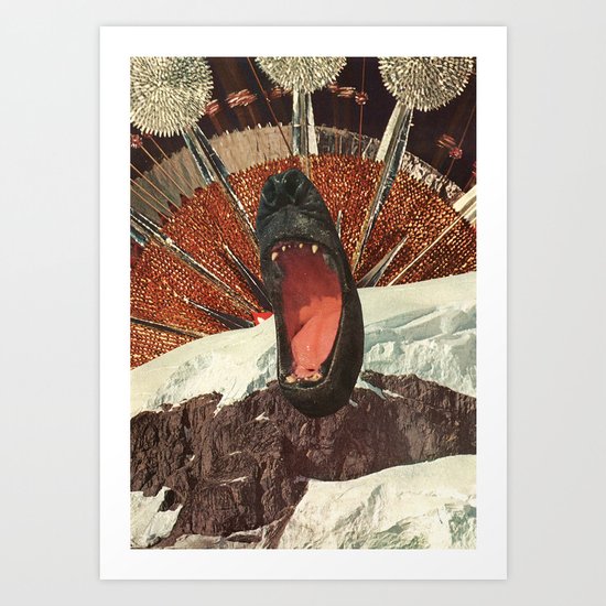 primal scream Art Print