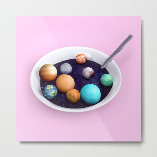 PLANET SOUP Metal Print