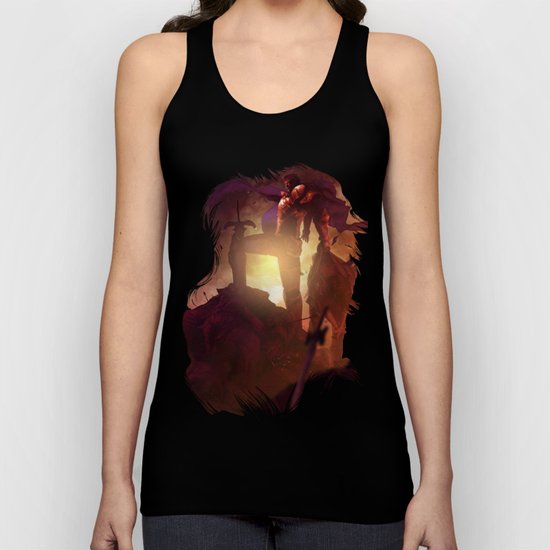 Luca Blight the Beast of Suikoden II Unisex Tank Top
