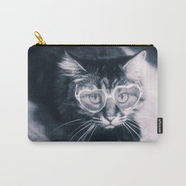 Kitty with sunglasses Carry-All Pouch