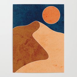 Desert Night Poster