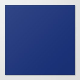 Dark Blue Solid - 1a3177 Canvas Print