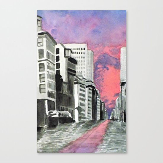 Metropolitan Impressions Canvas Print
