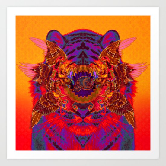 TIGER Art Print