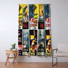 Fiction Blackout Curtains Society6